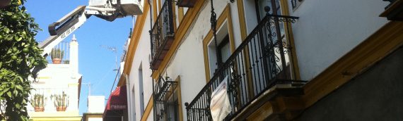 RESTAURACIÓN FACHADA EN CENTRO HISTÓRICO DE SEVILLA